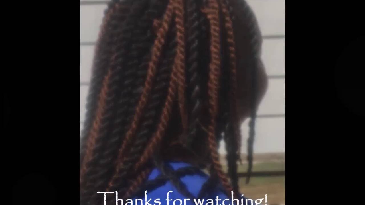 How to Crochet Braid Thin Hair YouTube