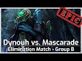 Dynouh vs mascarade  losers match group b  heroes of the storm