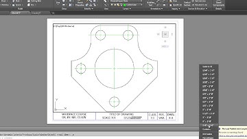 Plotting Drawing 1-9, Template