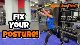 5 TRX STRETCHES TO FIX YOUR POSTURE!