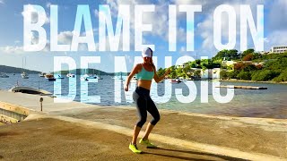 Blame It On De Music - Rupee: Mid-Intensity Full Body Dance Fitness Routine choreo by Maria