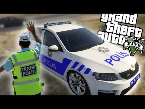 TÜRK TRAFİK POLİSİ MODU! - GTA V Modları