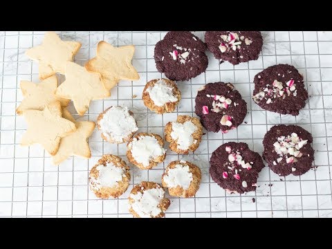 HEALTHY HOLIDAY COOKIES! EASY CHRISTMAS RECIPES!