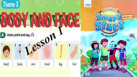 Tiếng anh lớp 4 bài 3 body and face lesson 1/ smart start 4 theme 3 body and face lesson 1/ efe