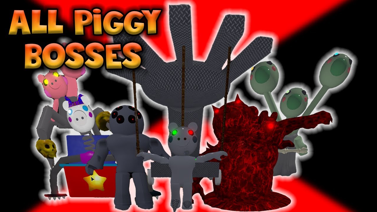 Roblox Piggy All Boss Chapter 12 Ideas Custom Character Showcase Piggy Roblox Youtube - roblox piggy all bosses