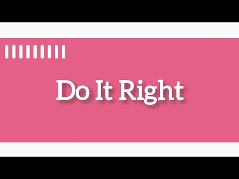 Martin Solveig - Do It Right ( ft. Tkay Maidza ) [ Lyrics ]