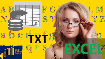 txt-Datei mit MS Excel öffnen