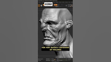 different new brushes in ZBrush #3d #art#zbrush #tutorial#begginers #sculpting#tutorial#3danimation