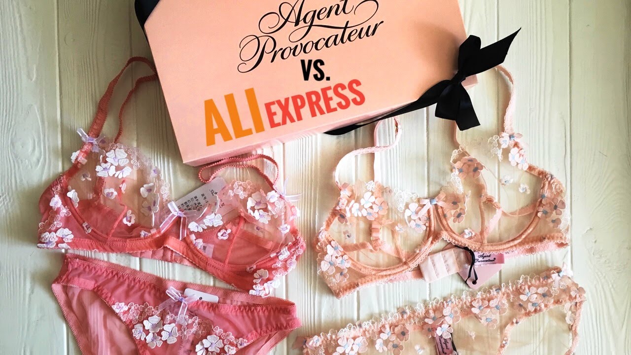 Lingerie from AliExpress vs. Agent Provocateur! Review and