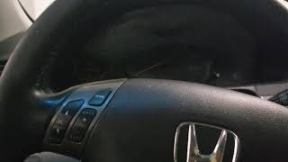 2005 2010 Honda Odyssey how to reset oil light YouTube