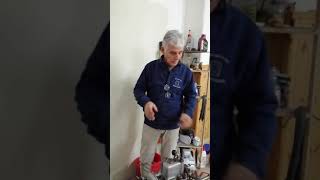 Starting with my sabb G-10hp bosch starter