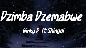Winky D- Dzimba Dzemabwe ft Shingai(official lyric video)