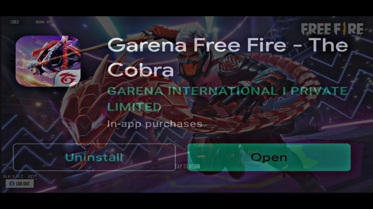 Garena Free Fire - The Cobra Ob26 New Update Patch Coming Soon | Sponsor's by (CPA Gaming)