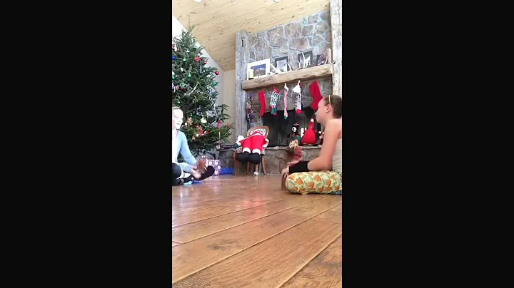 The cup song!!! (Kyla and Annette)