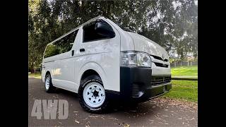 2018 4WD Hiace 6 seater Mint Car s/n 6479 www.EdwardLees.com.au