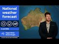 National Weather Forecast: Sunny winter's day, east coast showers