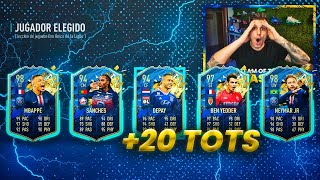 ME TOCAN +20 TOTS EN LAS MEJORAS DE LA LIGUE 1!!! | FIFA 20