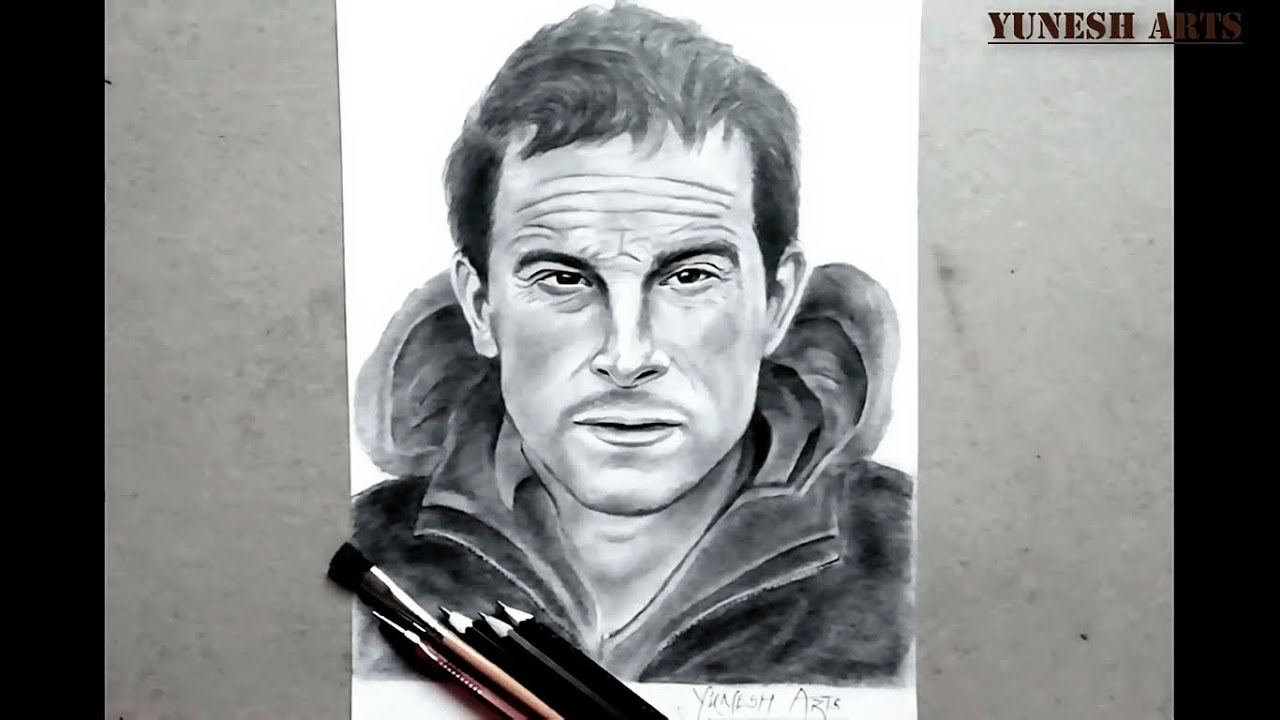 Bear Grylls by Noli Novak  Bear grylls Cool art drawings Portrait  illustration