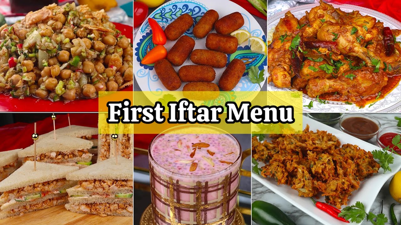 Try Something Different & Special For First Iftar❗ Ramadan Iftar Menu By Cooking With Passion
