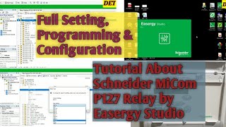 Full Programming & Setting Tutorials of Schneider MiCOM P127 Relay by Easergy Software#agile#easergy screenshot 3