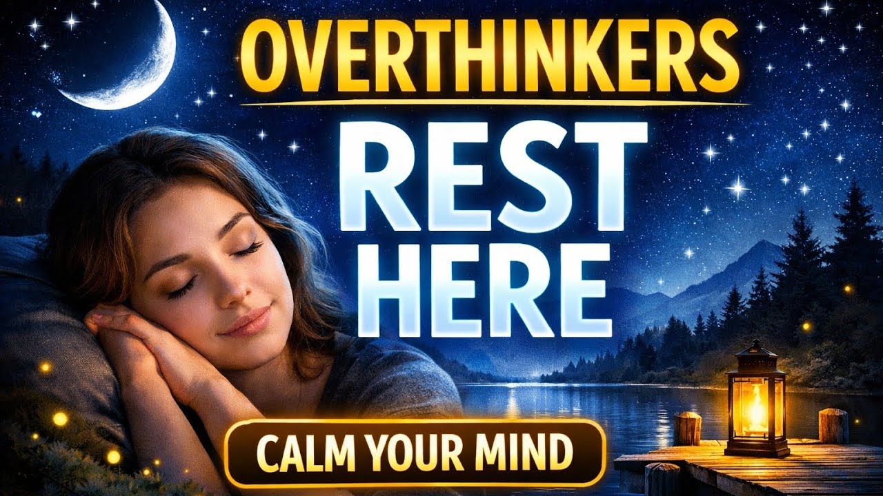 Fall Asleep Peacefully | Safe Space Guided Meditation.