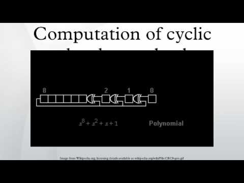 Computation of cyclic redundancy checks - YouTube