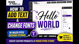 Made4You.store - Working With Fonts - Part 1 - M4Y Design Studio Help screenshot 5