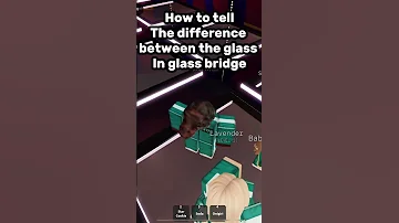 How To Tell The Difference Between The Glass In Glass Bridge Ink Games 