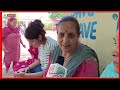 Polling  at chinore polling station for baramulla loksabha constituency  greater jammu