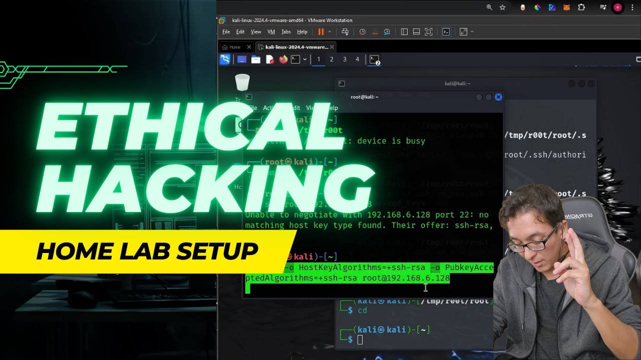Building a Home Lab for Ethical Hacking: A Beginner's Guide - YouTube
