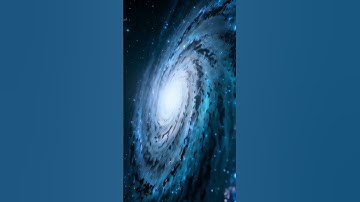 Evolving Spiral Galaxy In Deep Outer Space In Action #space #spaceart #spacemusic