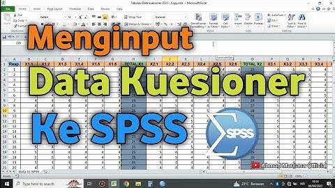 Cara Menginput Data Kuesioner Ke Spss Dengan Mudah