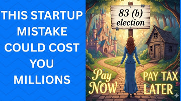 The $10 Million Tax Secret: 83(b) Election & QSBS Explained (Founder & Startup Employee Guide) 🤯💰