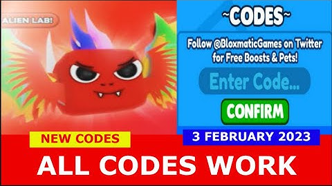 NEW UPDATE CODES [🧪ALIEN LAB] Magic Clicker ROBLOX | ALL CODES | February 3, 2023