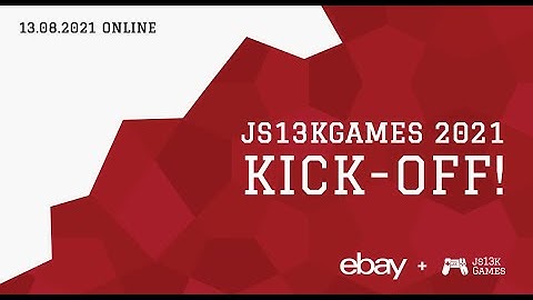 js13kGames 2021 kick-off meetup