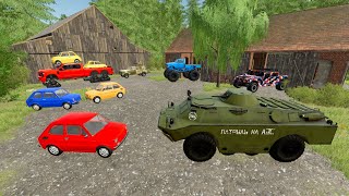 Building Military vehicles from abandoned barns | Farming Simulator 22