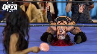 Free Match Amity Lavey W Tiara James Vs. Shannon Levangie W Liviyah Womens Wrestling Open Ri