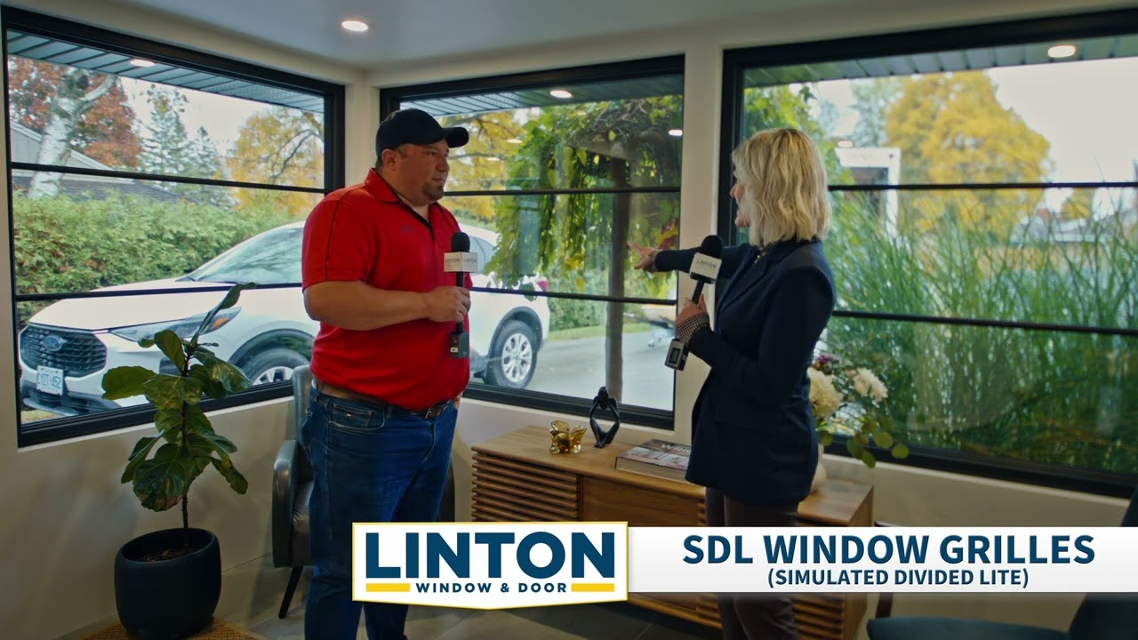 Linton Window & Door: Horizontal SDL (Simulated Divided Lite) Grilles