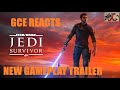 GCE REACTS : Star Wars Jedi Survivor new gameplay trailer   #jedisurvivor