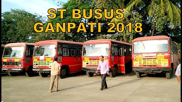 MSRTC Buses For Ganpati Festival in Konkan : Kurla Nehru Nagar Depot : Maharashtra State Transport
