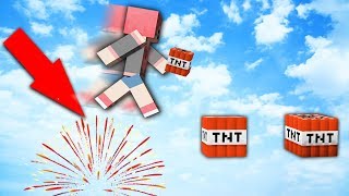 Диана Найкова - ПАРКУР ПО ФЕЙЕРВЕРКАМ В МАЙНКРАФТ