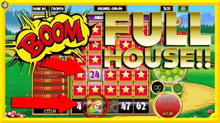 WOW !! Slingo FULL HOUSE!! then Gold Cash MASSIVE Free Spins! screenshot 4