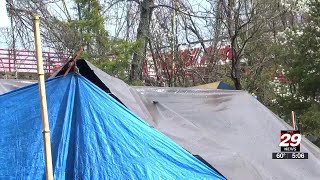 Charlottesville shelters open as unhoused locals along Rivanna Trail brace for storm