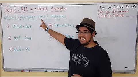 Estimate Sums and Differences of Decimals - G5 Math