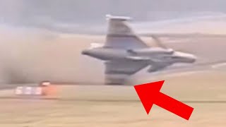 Fighter Jet CRASHES After Landing - Daily dose of aviation