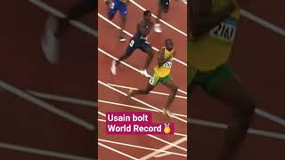 Usain Bolt world record 🏅🏅#shortsviral #explore #worldrecord