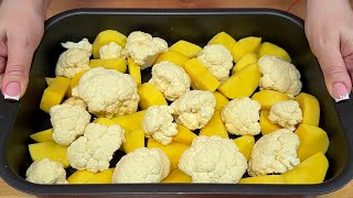 I cook cauliflower like this every weekend! A delicious cauliflower casserole recipe for dinner! by perfekte rezepte 3,123 views 1 month ago 9 minutes, 9 seconds