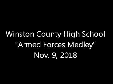 Winston County High School, Veterans Program 2018