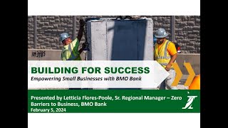 Illinois Tollway Webinar - Empowering Small Businesses with BMO Bank