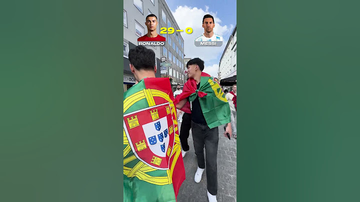 Can I Find A Portugal Fan Who Prefers Messi to Ronaldo? 🇵🇹🐐